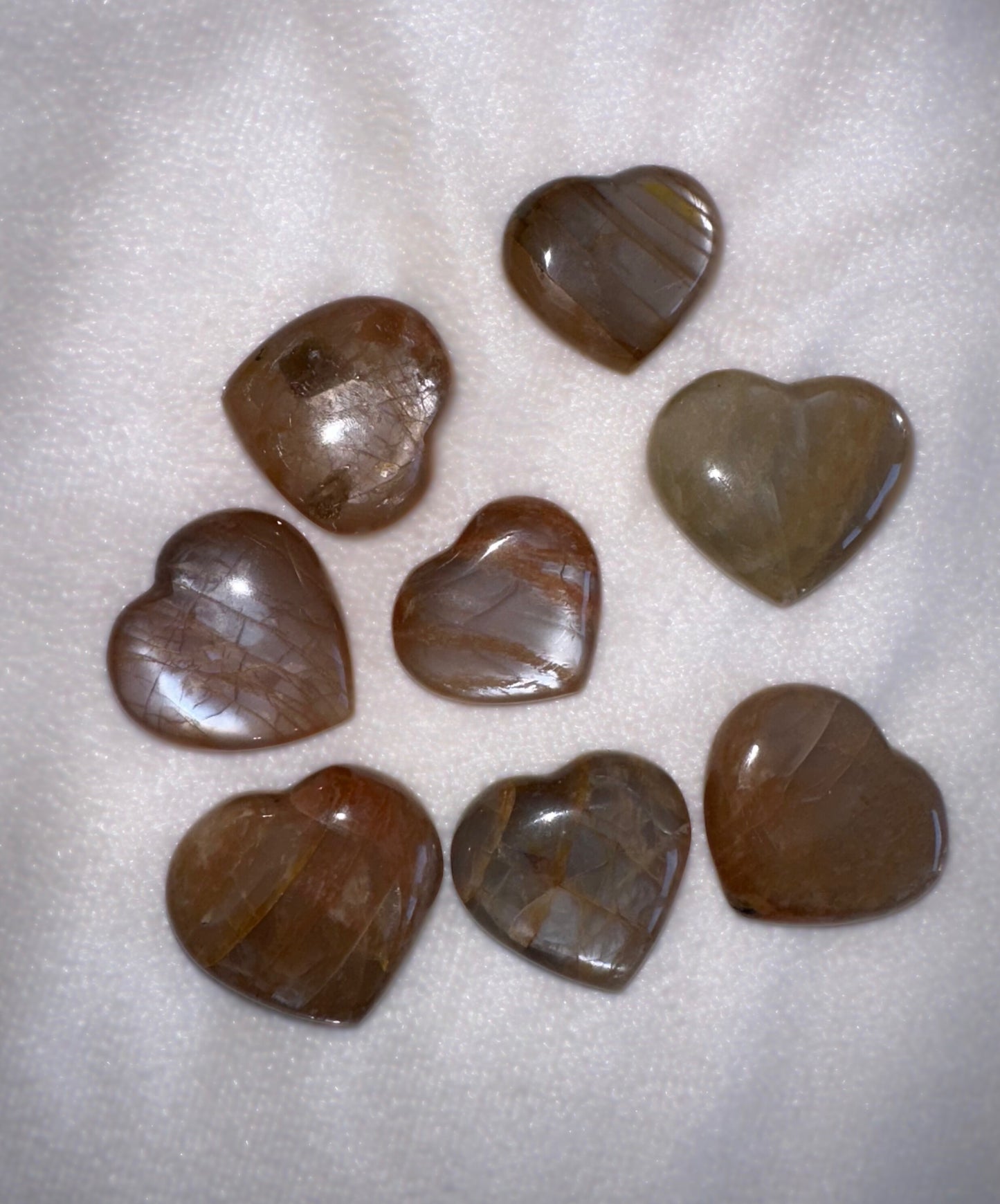 Peachmoonstone Herz